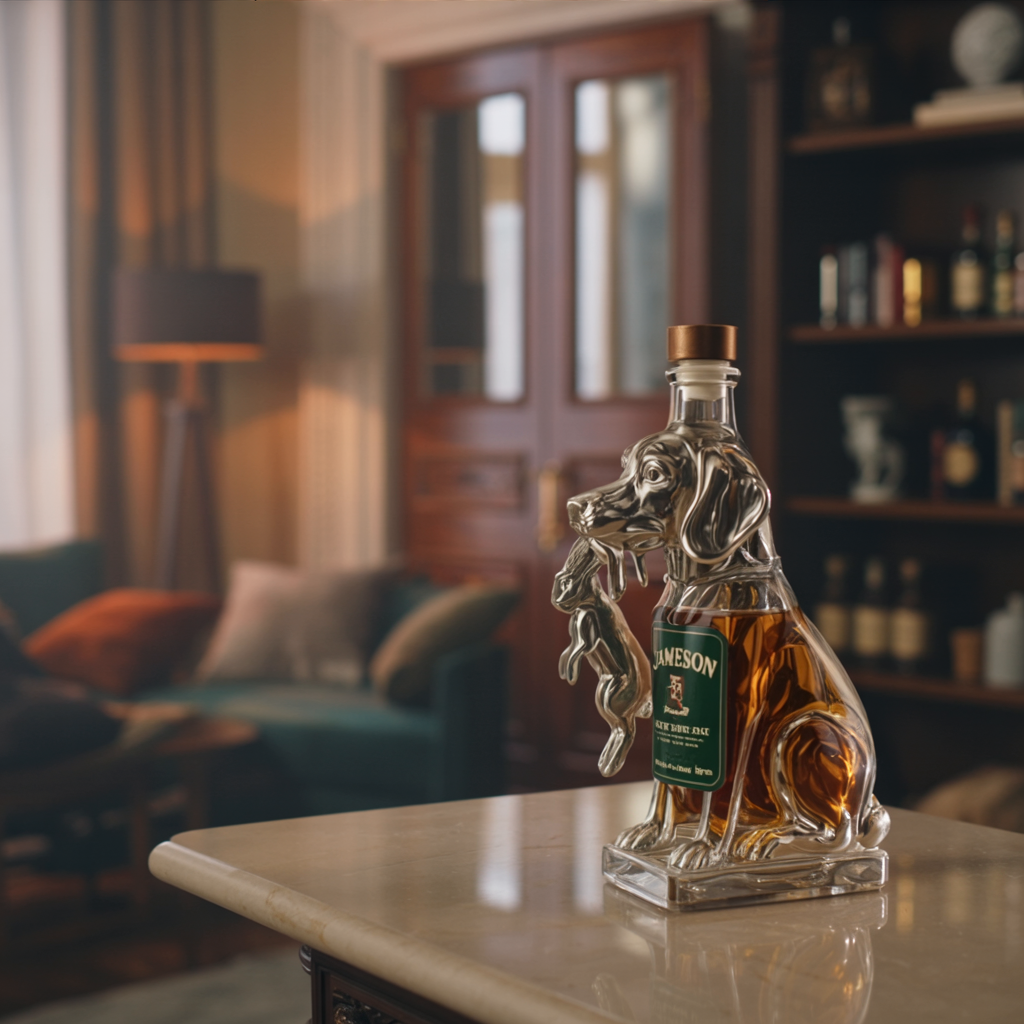 Scott | Whiskey Bottle Dog Design