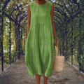Ruby | Elegant Sleeveless Pocket Dress
