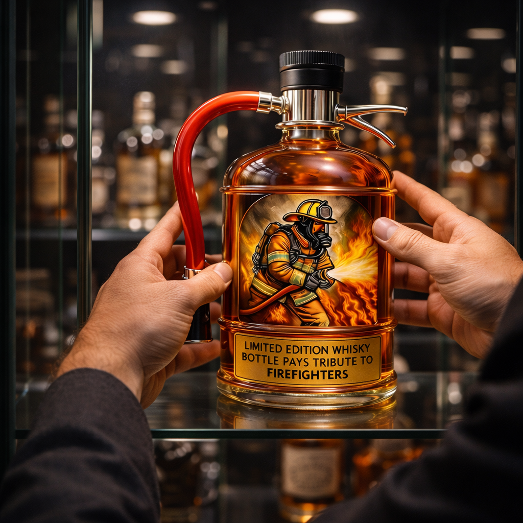 Timothy | Whisky Bottle Fire Extinguisher Design