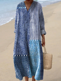 Lucienne | Stylish Abstract Polka Dot Dress