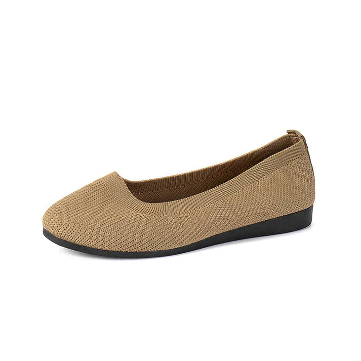 Daphne | Women's Knit Slip-On Ballet Style Flats