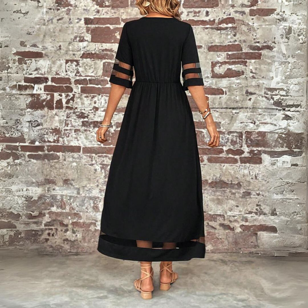 Aubrey | Elegant Tummy-Smoothing Midi Dress