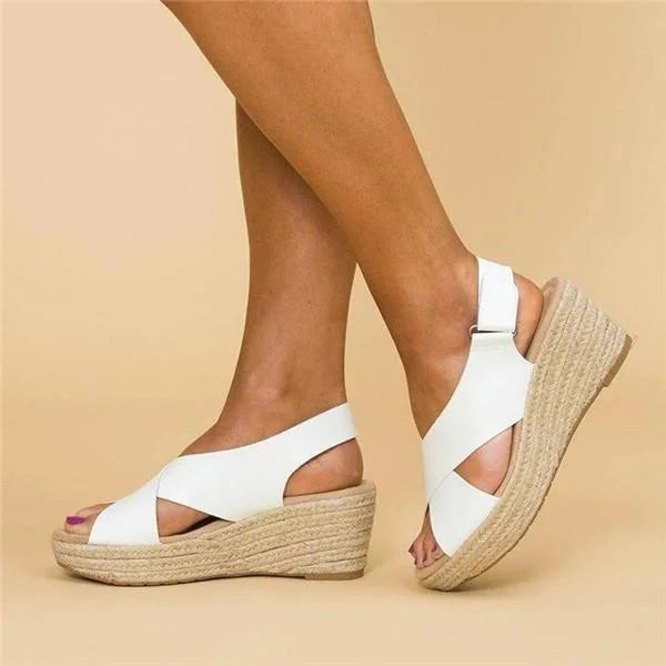 Mira | Women's Orthopedic Wedge Espadrille Sandals