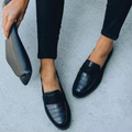 Elise | Women's Croc Textured Slip-On Loafers