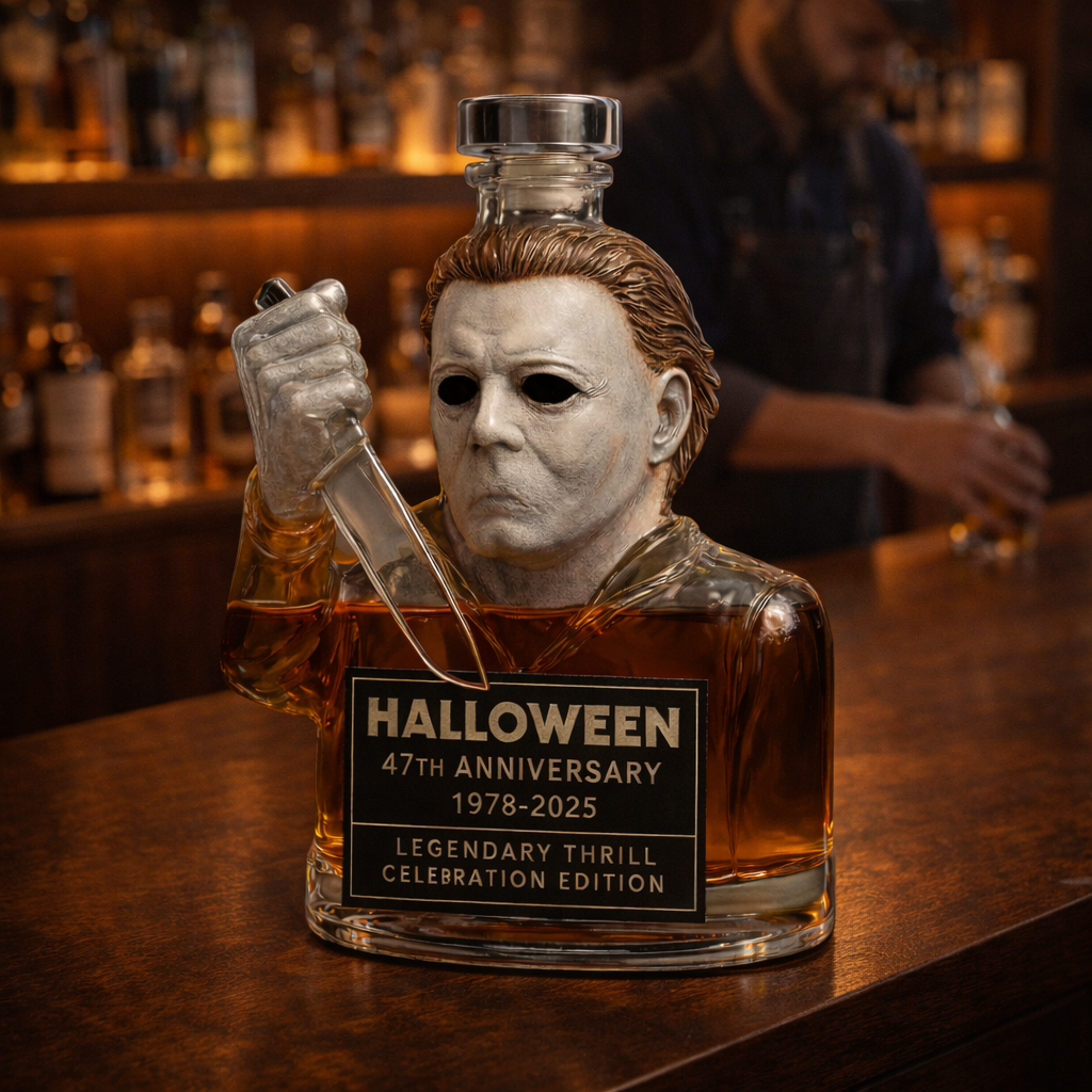 Gregory | Whiskey Bottle Micheal Myers Design