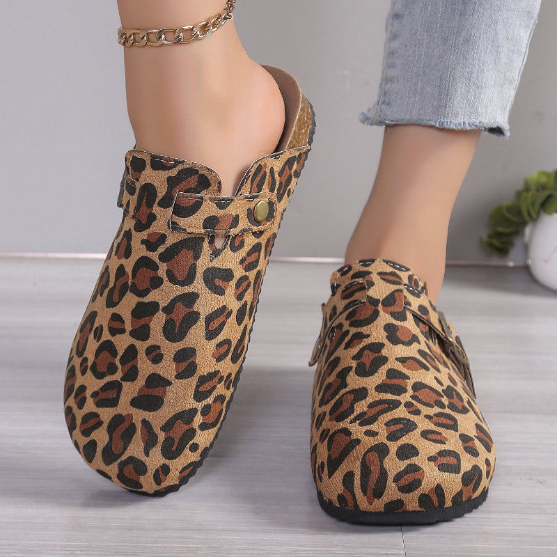Mila | Women's Slip-On Buckle Strap Comfort Clogs