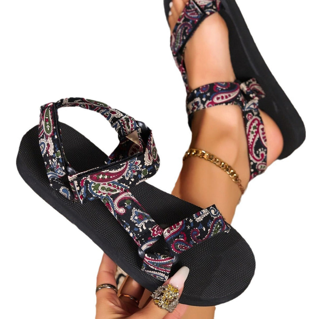 Daphne | Women's Boho Pattern Open Toe Sandals