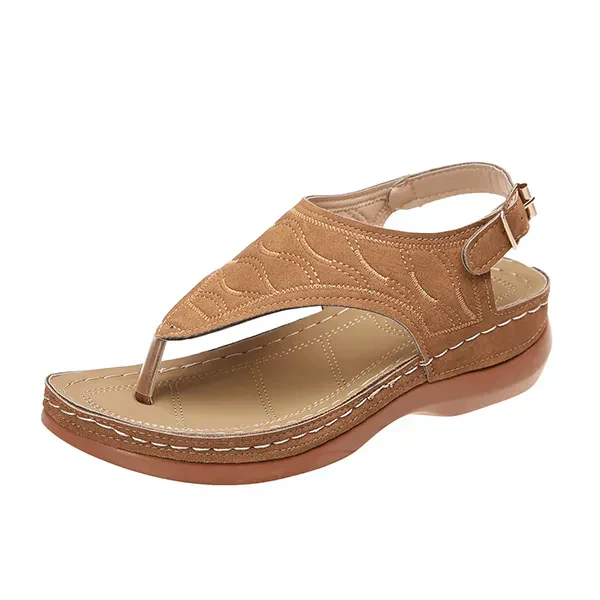 Mila | Women's Open Toe Slingback Flat Sandals
