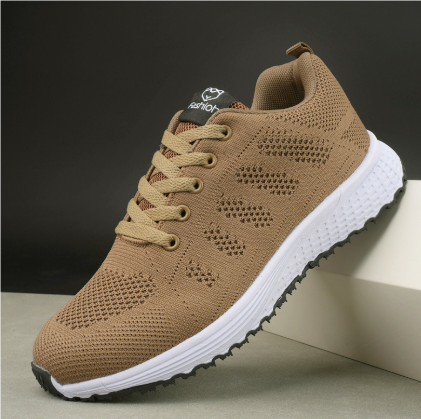 Amara | Women's Knit Lace-Up Orthopedic Sneakers