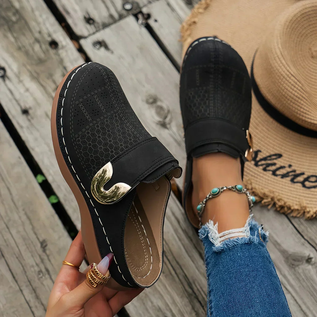 Mila | Women's Orthopedic Wedge Strap Sandals