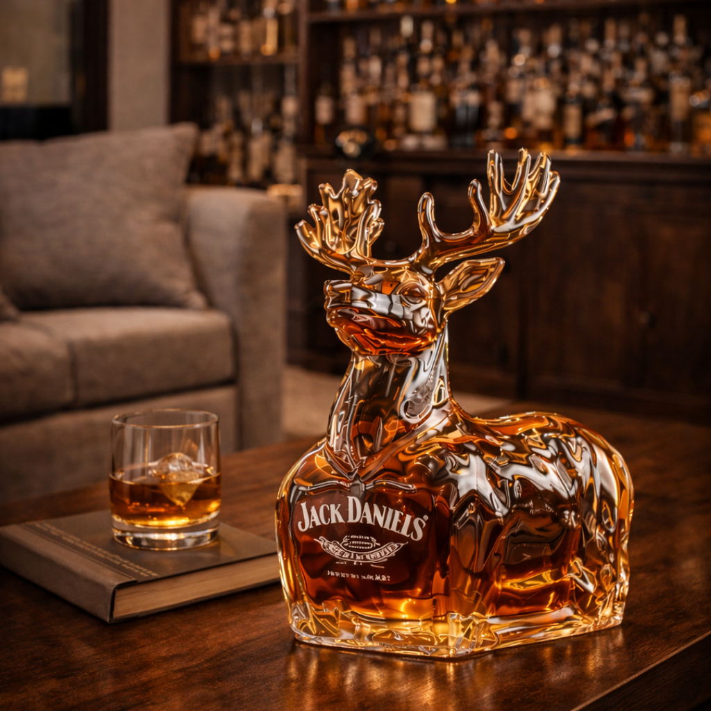 Steven | Jack Daniel's Whisky Bottle Reindeer Design