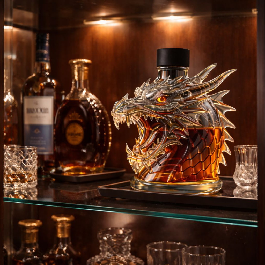Dennis | Whisky Bottle Dragon Design
