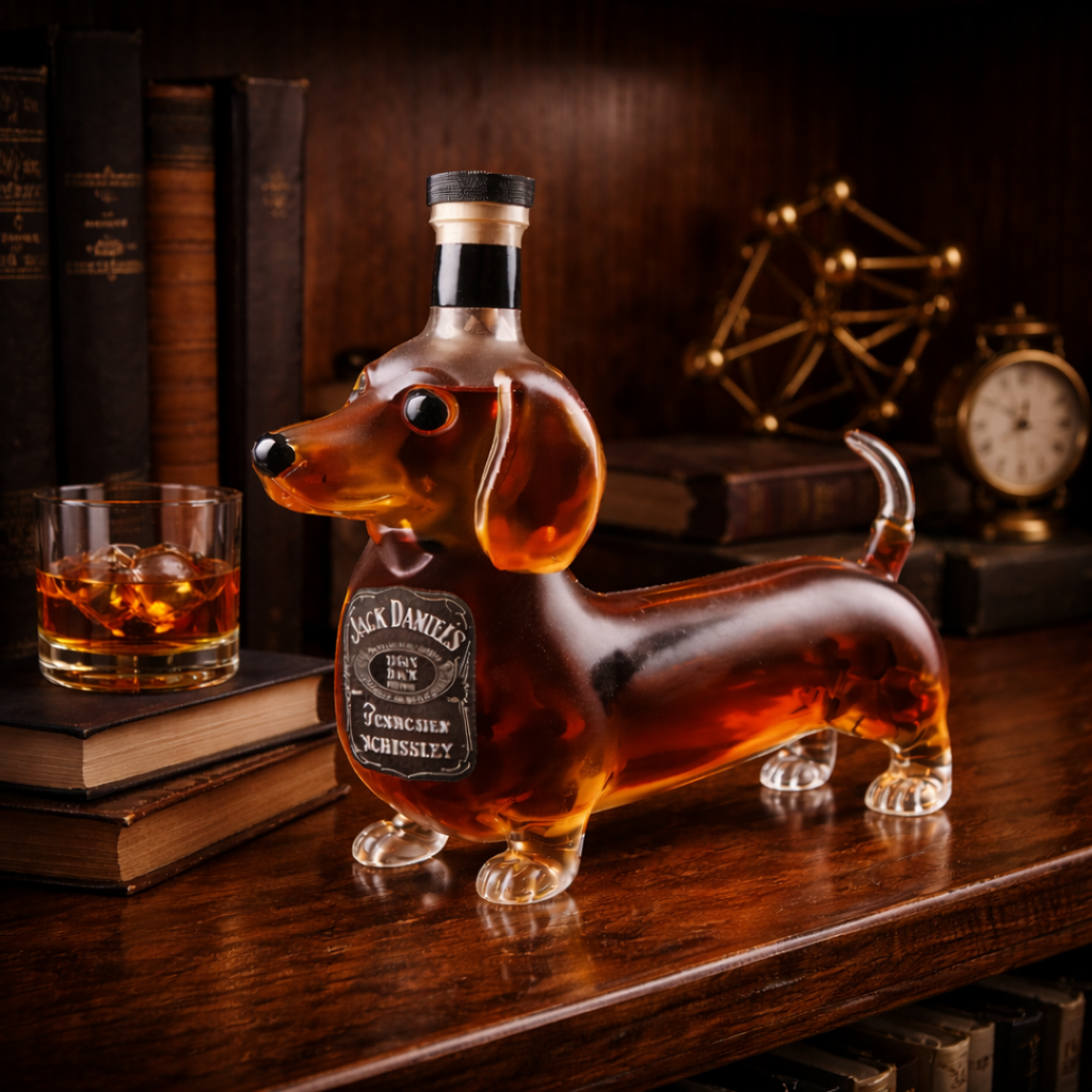 Douglas | Jack Daniel's Whisky Bottle Dachshund Design