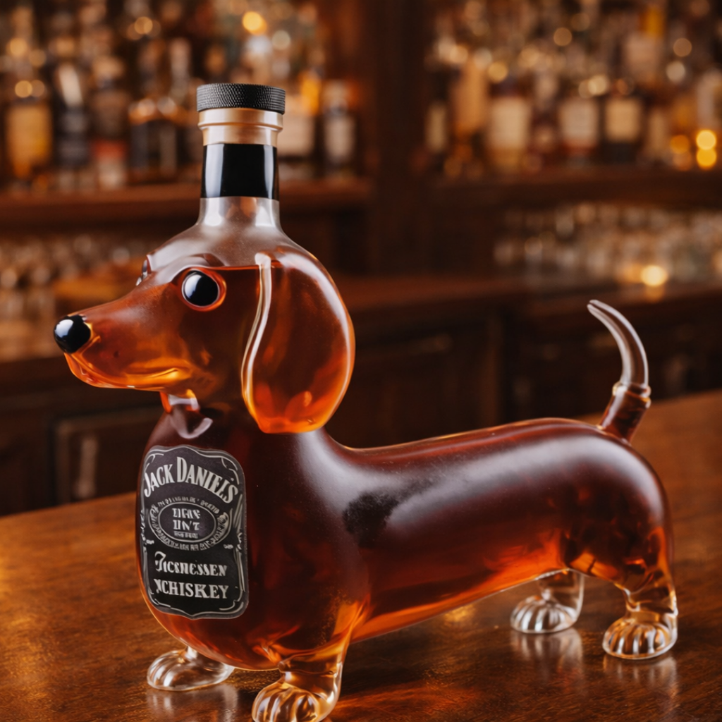 Douglas | Jack Daniel's Whisky Bottle Dachshund Design