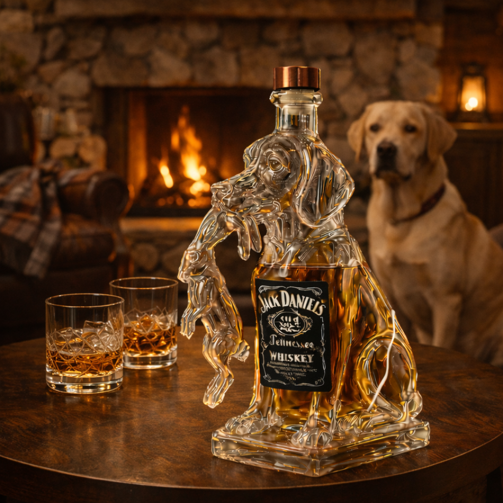 Scott | Whiskey Bottle Dog Design