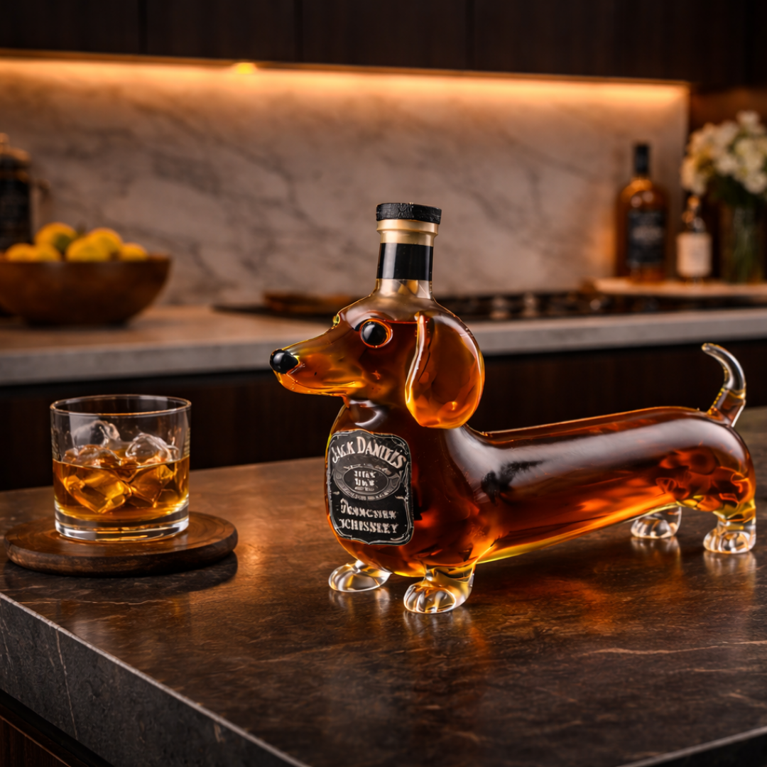 Douglas | Jack Daniel's Whisky Bottle Dachshund Design
