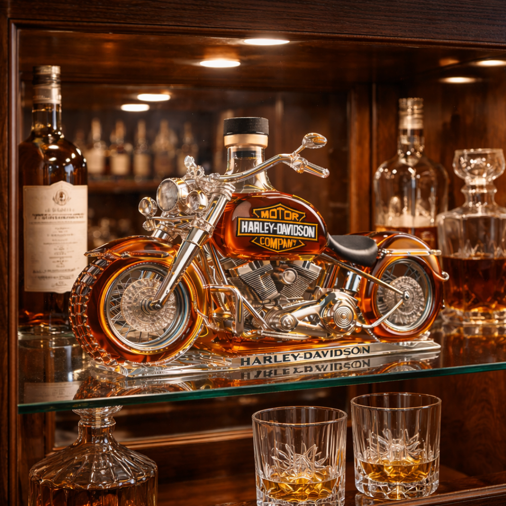 David | Whisky Bottle Harley Davidson Design