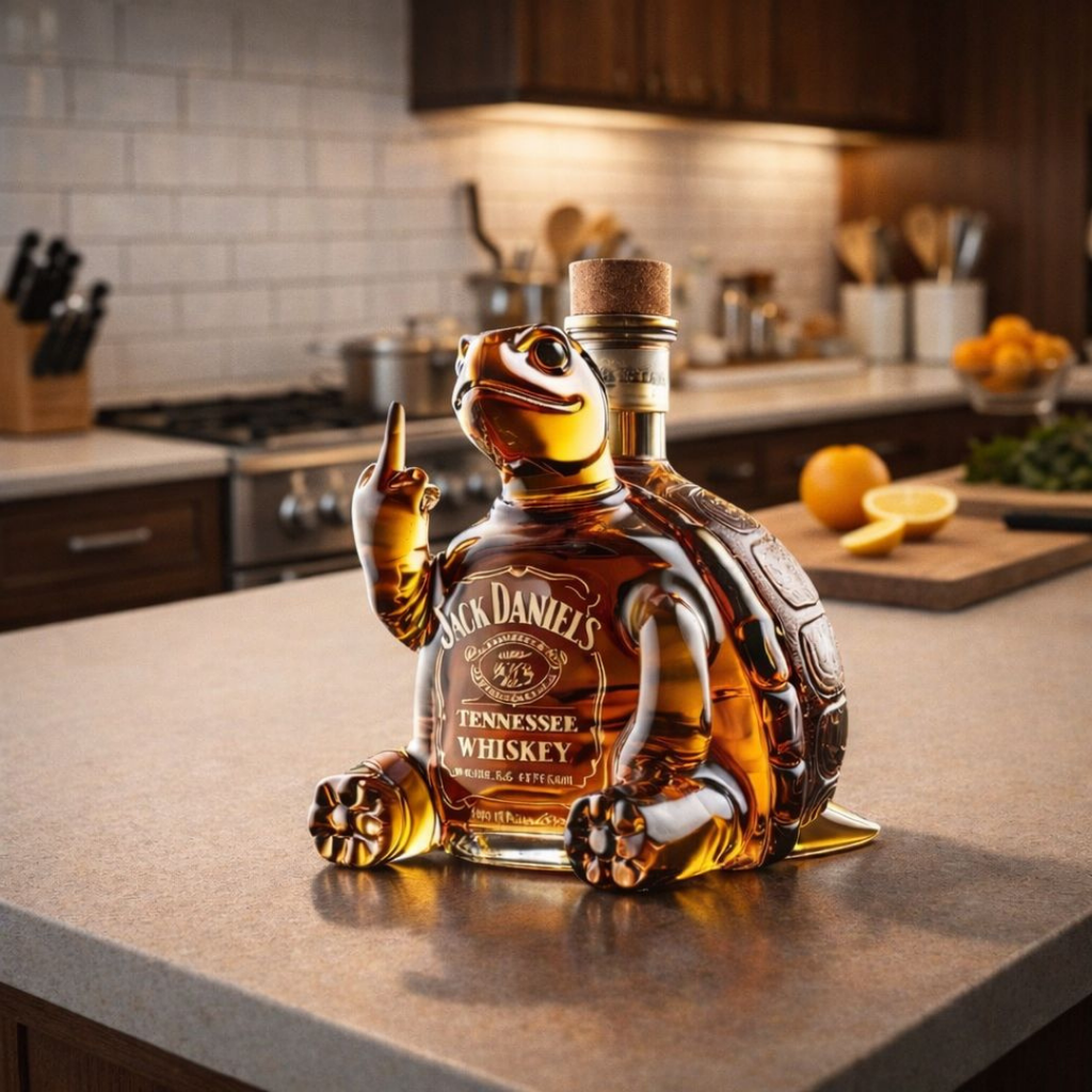 Paul |  Jack Daniel's Whisky Bottle Turtle Design