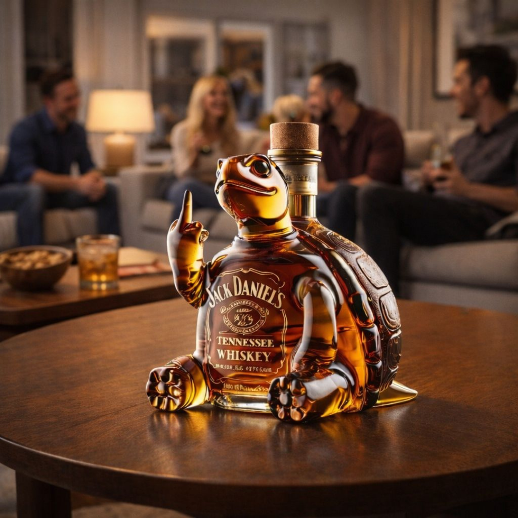 Paul |  Jack Daniel's Whisky Bottle Turtle Design
