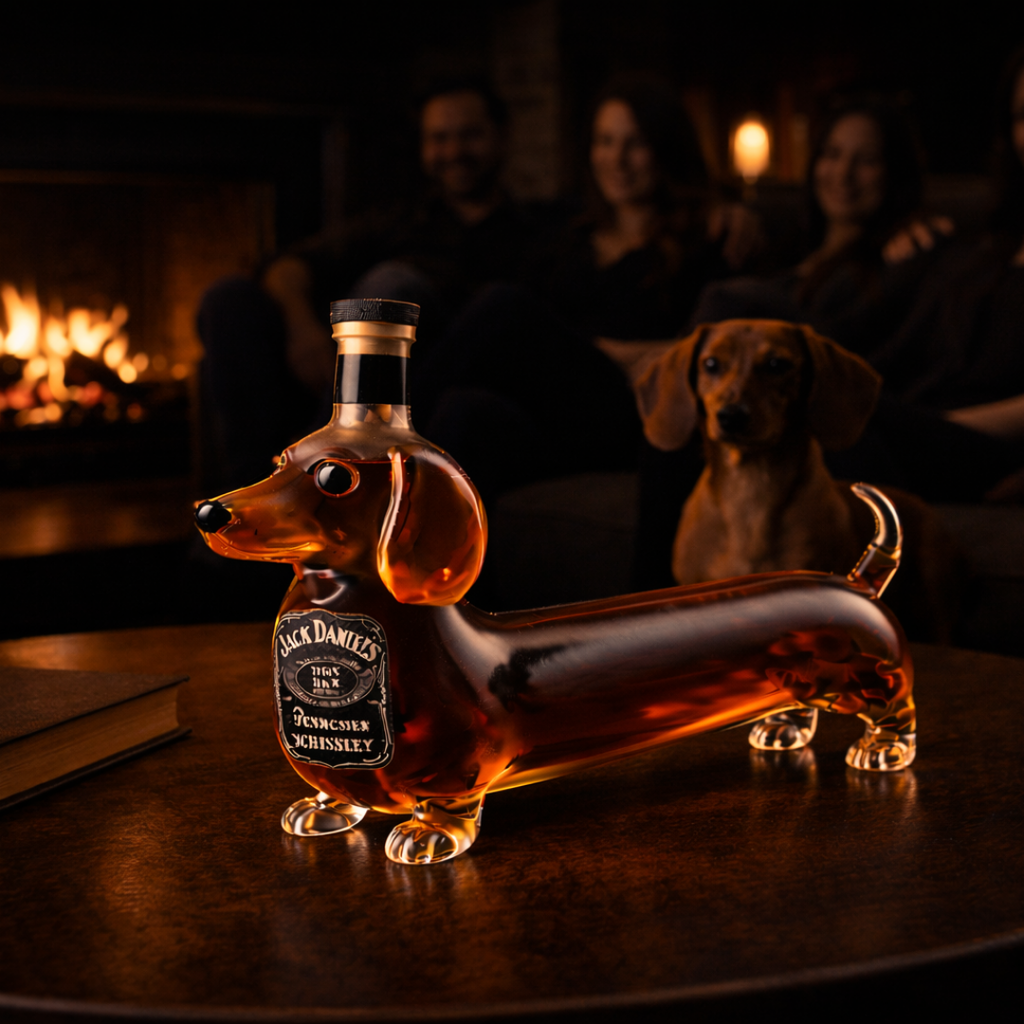 Douglas | Jack Daniel's Whisky Bottle Dachshund Design