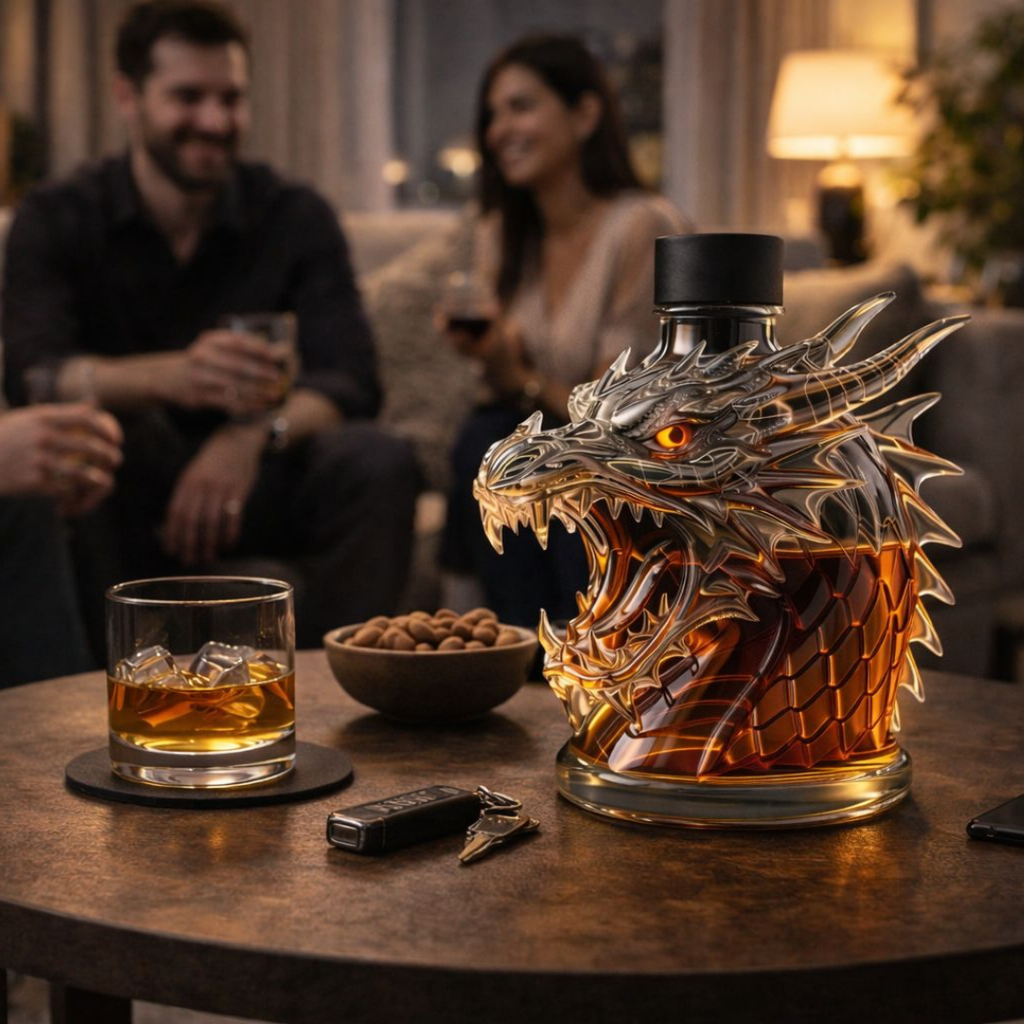 Dennis | Whisky Bottle Dragon Design