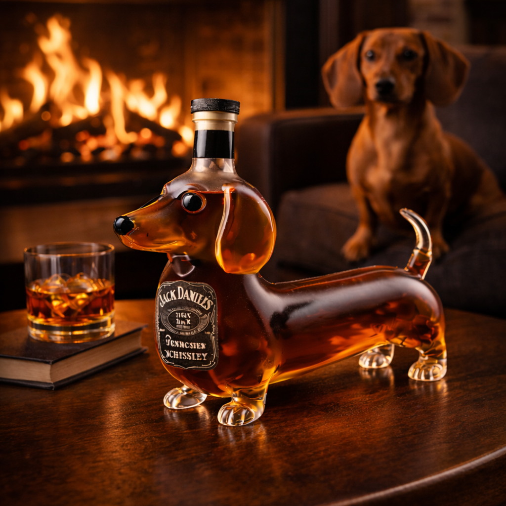 Douglas | Jack Daniel's Whisky Bottle Dachshund Design