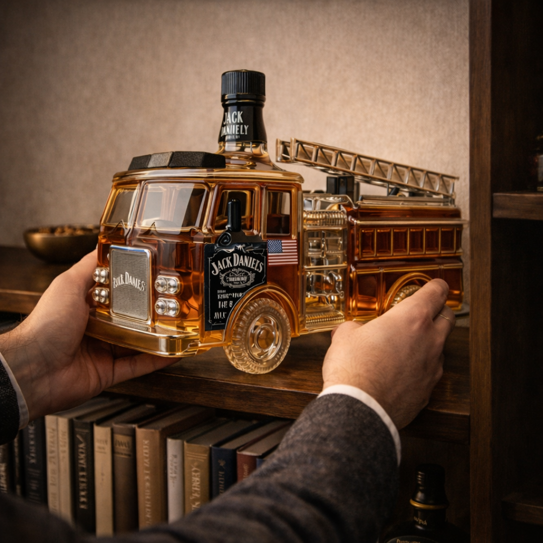 James | Whisky Bottle Jack Daniel Firefighter Design