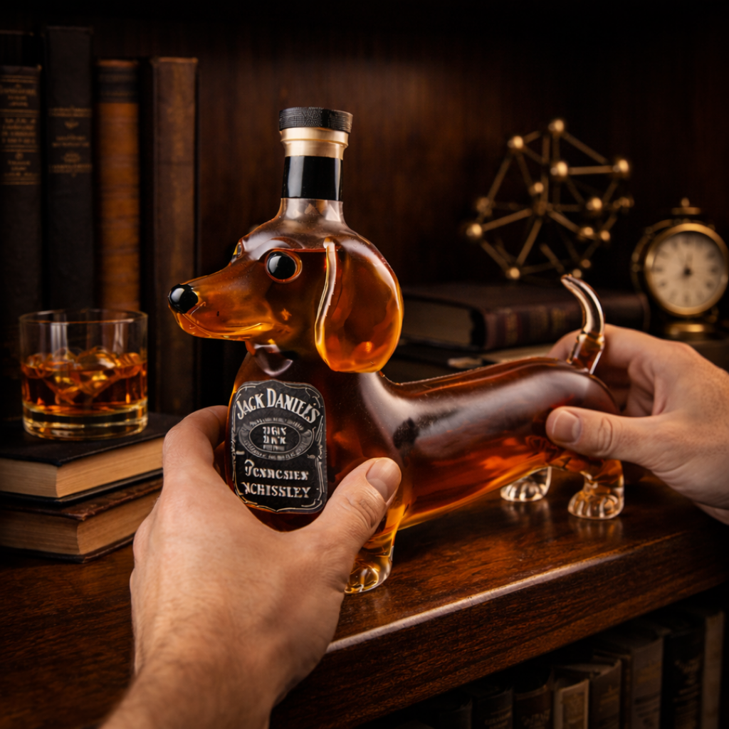 Douglas | Jack Daniel's Whisky Bottle Dachshund Design