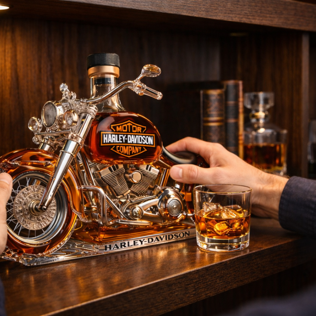 David | Whisky Bottle Harley Davidson Design