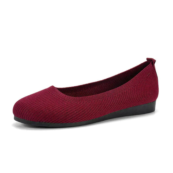 Brina | Women's Knit Slip-On Ballet Flats