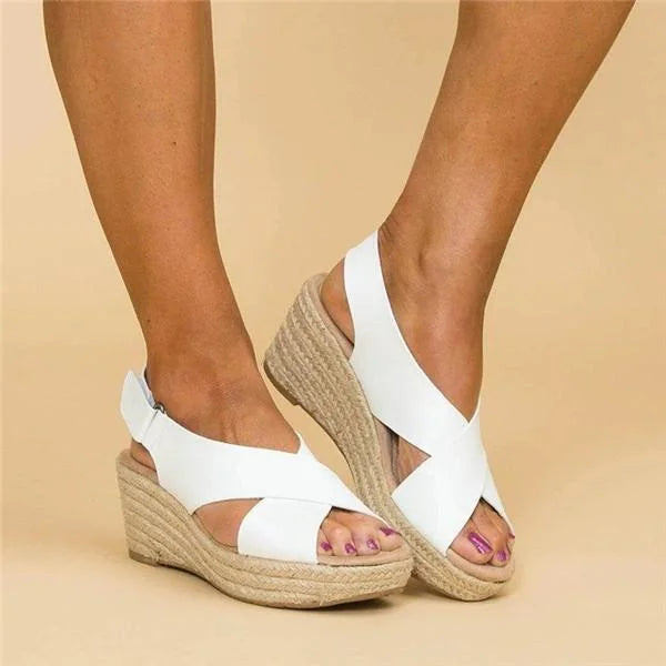 Mira | Women's Orthopedic Wedge Espadrille Sandals