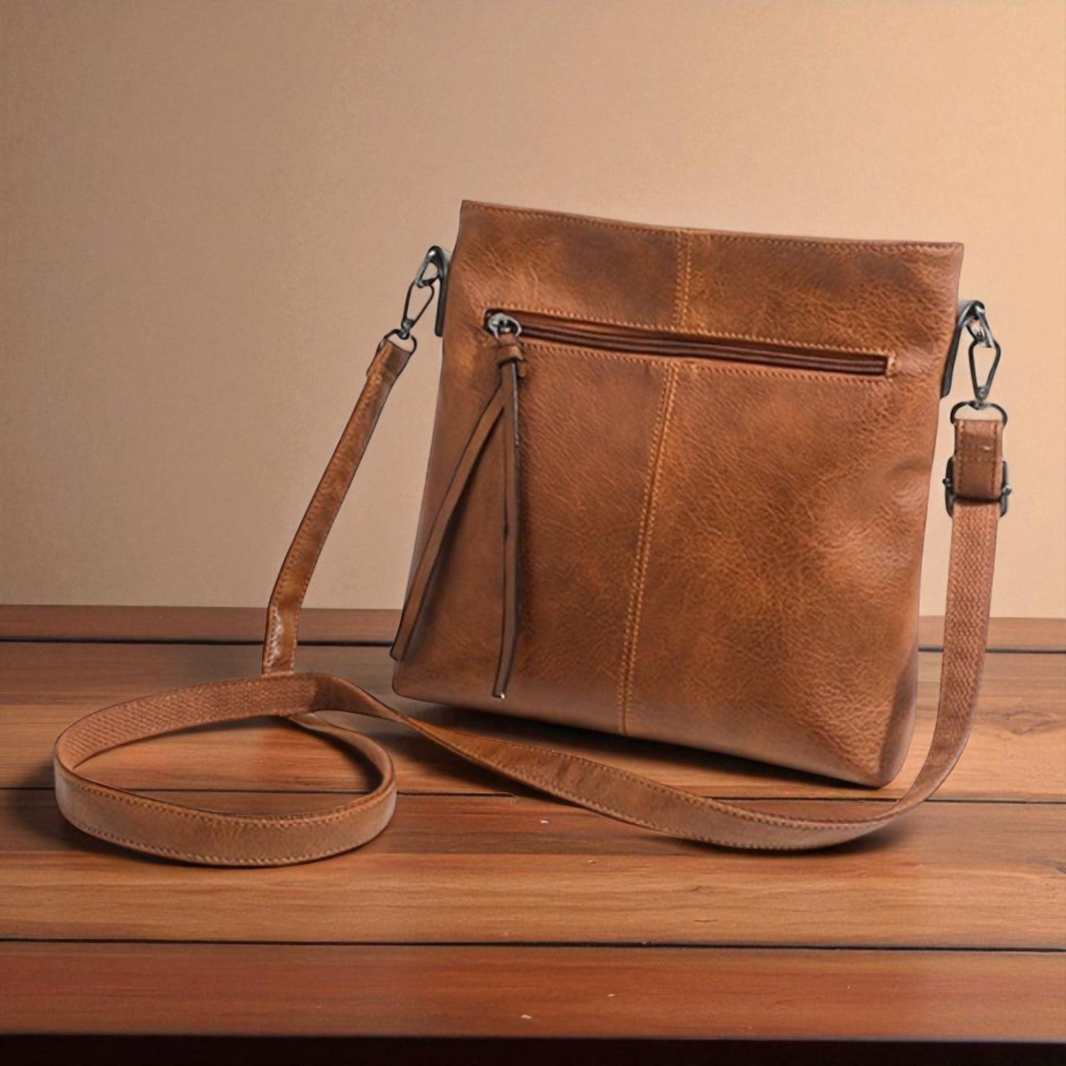 Diane | Casual Zipper Sling Bag