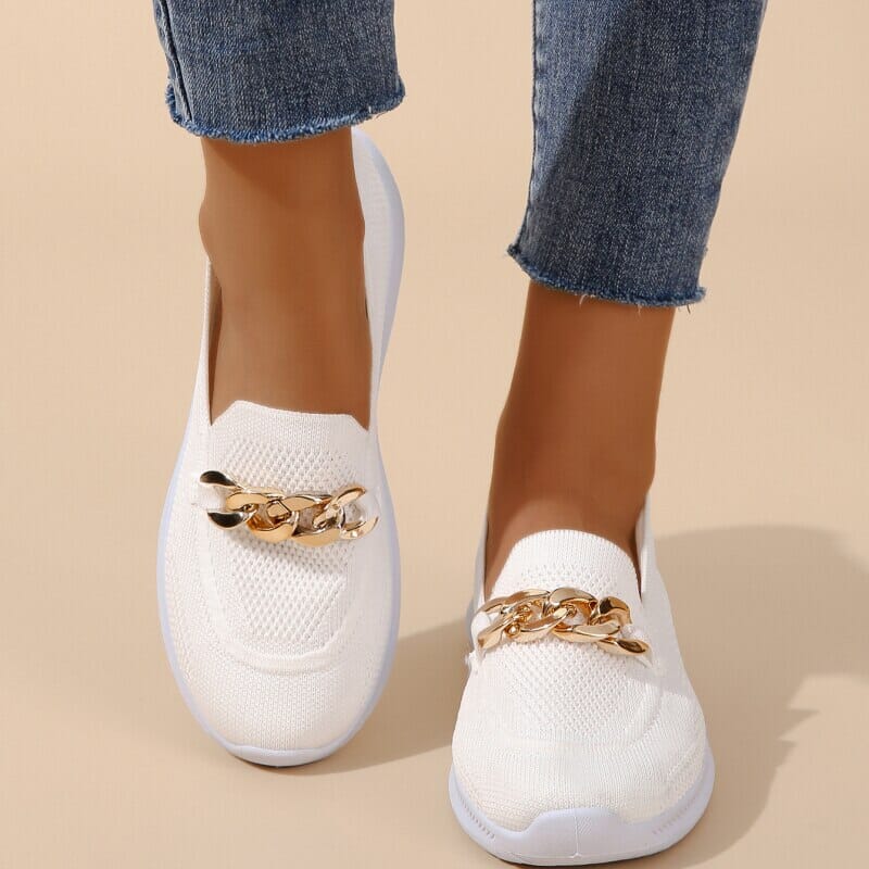 Freya | Women's Soft Knit Slip-On Orthopedic Loafers
